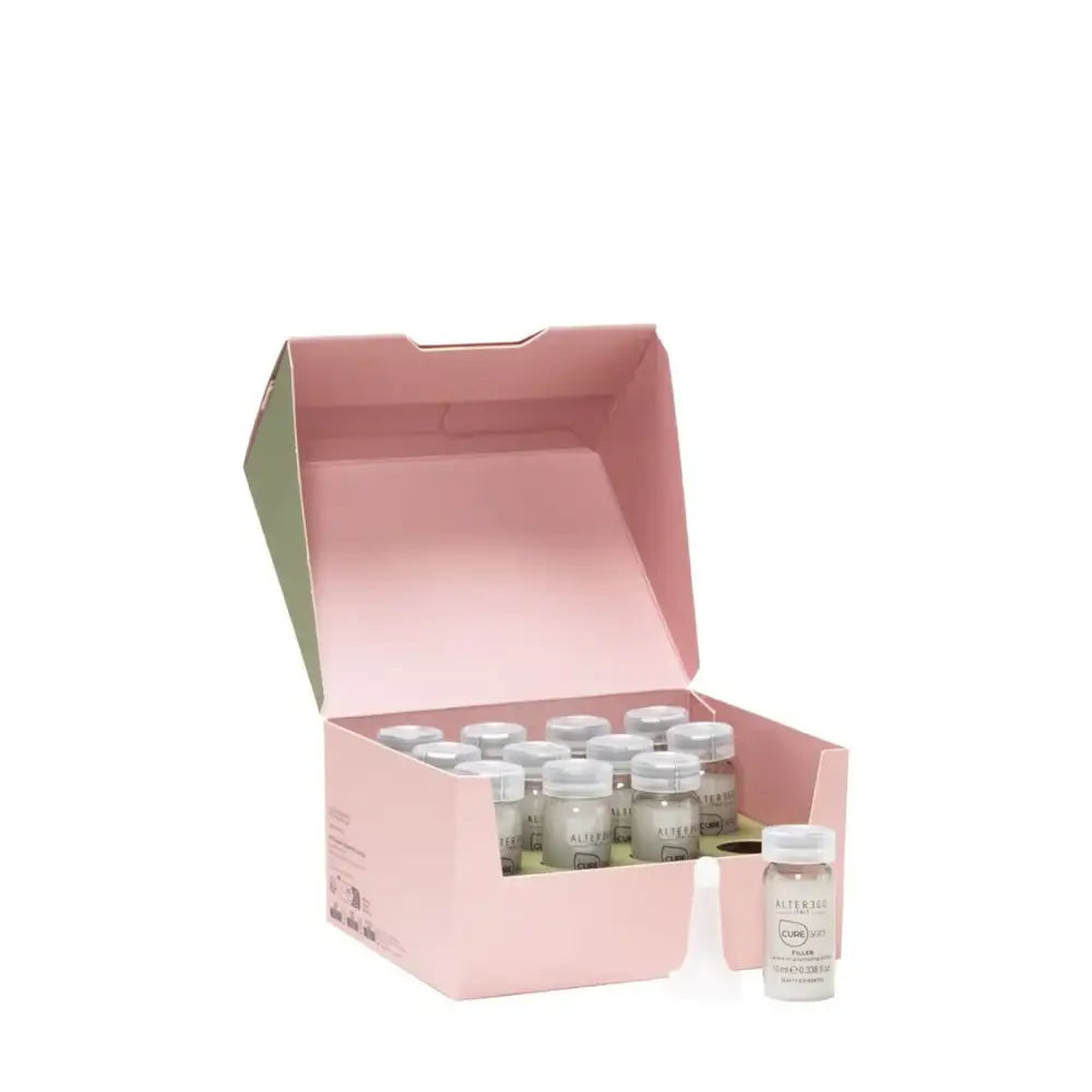 AlterEgo CureEgo Filler Dúsító Hajápoló Folyadék Hialuronsavval 12x10ml